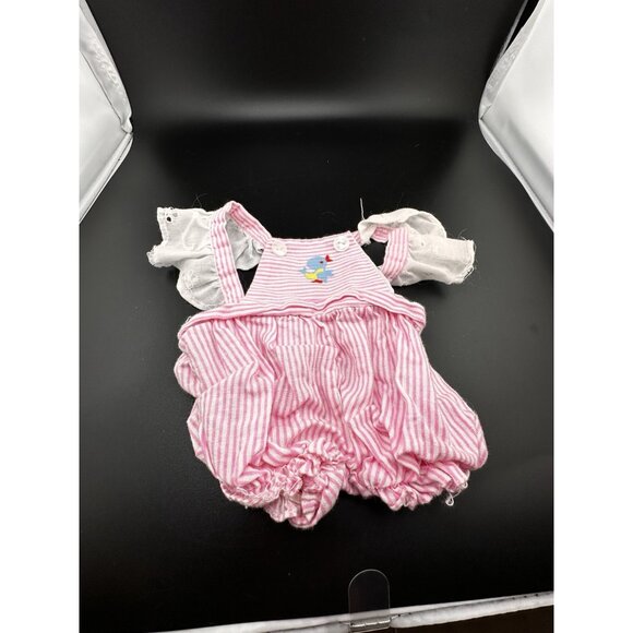 Vtg 1980s Doll Clothes TLC Overalls Dress Some Need Repair Unbranded 5 Pieces - Picture 11 of 16